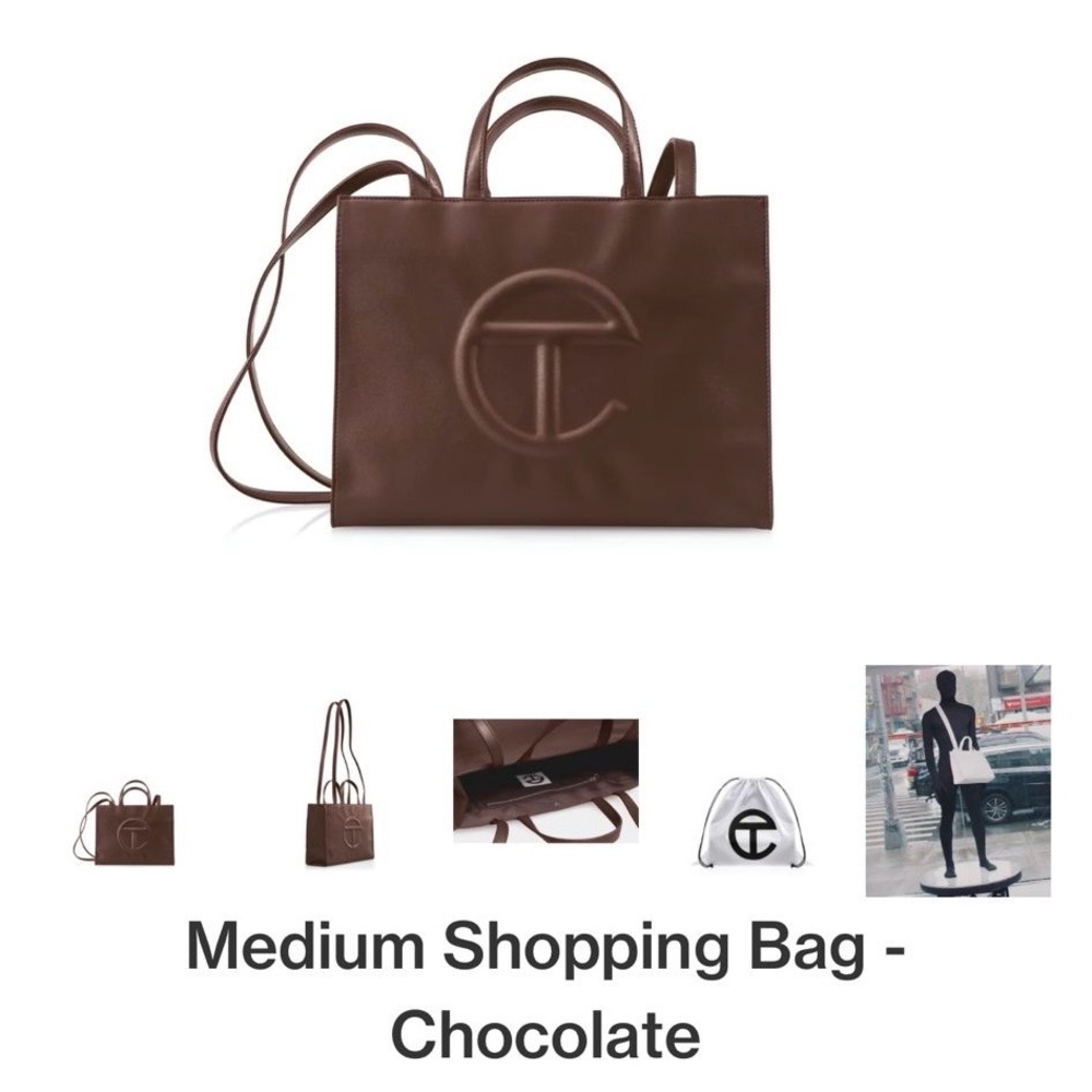 Telfar Medium Bag in Rich Brown